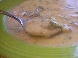 Slow Cooker Creamy Broccoli Cheese Soup