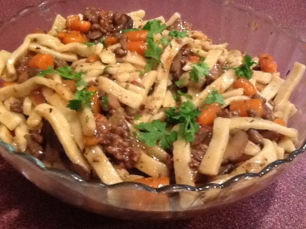 Bistro Beef Noodles a La Slow Cooker!. Photo by CIndytc