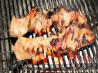 Korean-Style Beef and Kiwi Skewers. Recipe by Boomette