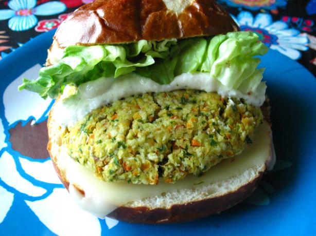 Baked Chick Pea Pattys. Photo by flower7