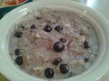 Banana Blueberry Almond Oatmeal