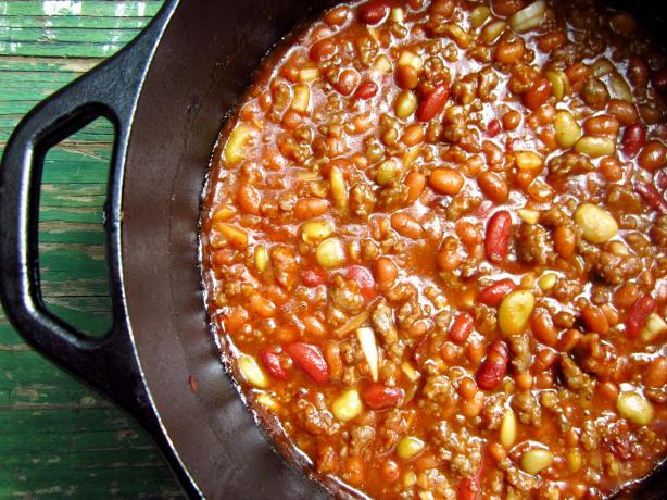 Spicy Baked Beans. Photo by gailanng