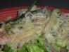Linguine With Leeks and Mushrooms. Recipe by TeresaS