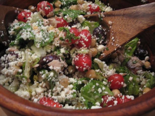 Greek Chicken Salad with Lemon-Herb Dressing. Photo by Engrossed