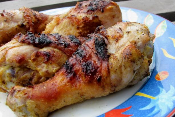 Chicken Drumsticks With Indian Spices. Photo by lazyme