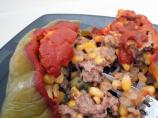 Stuffed Green Peppers With Corn