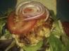 Bacon, Dijon Mustard & Green Onion Stuffed Burger. Recipe by TwistedButter