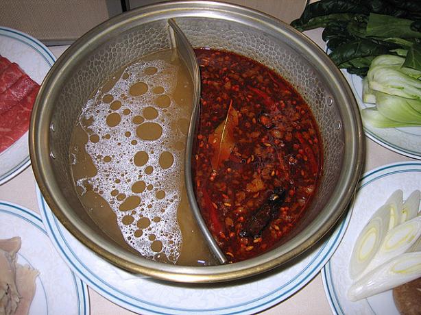 Sichuan Spicy Hot Pot. Photo by Sweet Tortellini