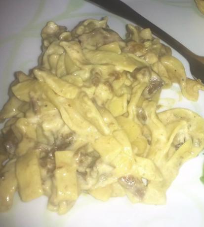 Slow Cooker Roast Beef Stroganoff. Photo by Hippie2MARS