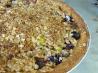 Grape and Ground Cherry Crumble Pie