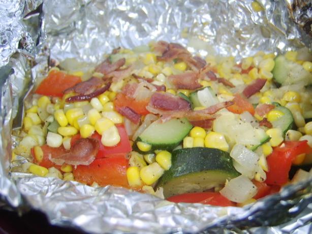 Summer Vegetable Grill Packets #RSC. Photo by LifeIsGood