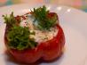 Yoghurt Filled Capsicums / Bell Peppers