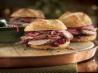 Roast Pork Tenderloin Sliders With Cranberry Sauce and Onions. Recipe by National Pork Board