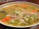 Ground Turkey and Rice Soup