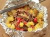 Hobo Adobo Foil Dinner #RSC. Recipe by mommysavers