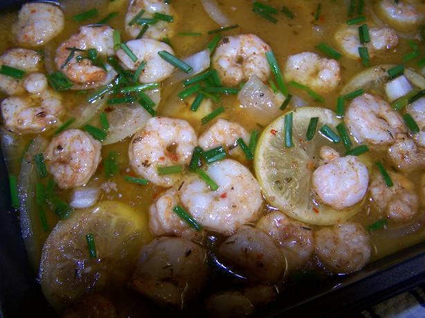 Spicy Shrimp Bake. Photo by Chef Jean