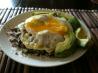 Quinoa With Edamame, Parm, and Egg. Recipe by katiemurch