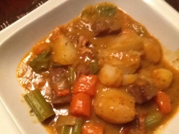 Hungarian Beef Stew With Dumplings. Photo by Galley Wench