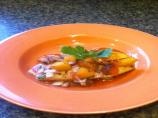 Honey Glazed Tilapia With Grilled Peach Chutney #RSC