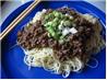 Szechuan Noodles With Spicy Beef Sauce