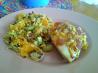 Mango Pineapple Chicken With Mandarin Rice Salad. Recipe by rpgaymer