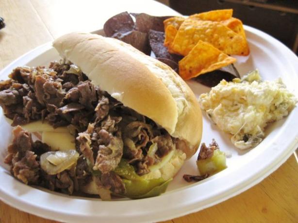 Bama Steak Sandwiches. Photo by Chef Petunia