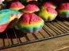 Rainbow Cupcakes. Recipe by Demelza