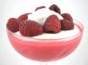 Raspberry Pink Velvet Gelatin-Yogurt Mousse. Recipe by Kathy at Food.com