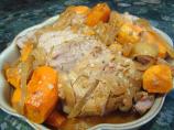 Crock Pot Garlic Pork With Sweet Potatoes