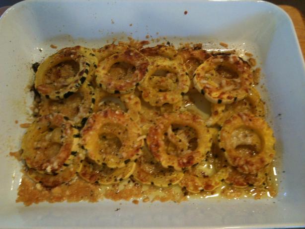Oven Roasted Delicata Squash. Photo by Rick53
