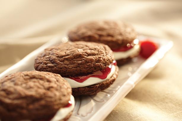 Raspberry Cr&egrave;me Whoopie Pies. Photo by Orchard's Finest&reg;