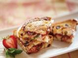 Strawberry Almond and Brie Grilled Sandwiches