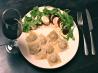 Radicchio, Walnuts & Ricotta Ravioli