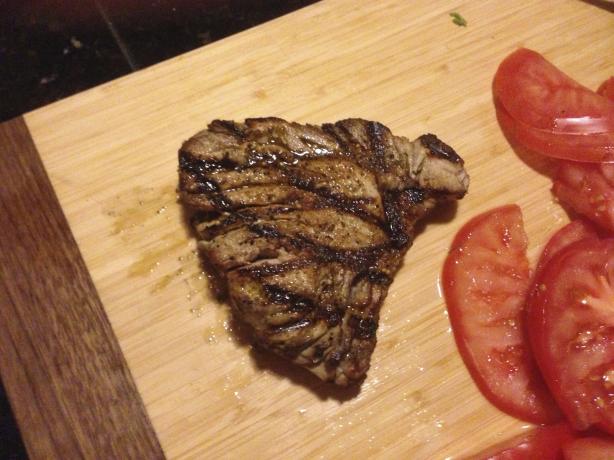 Grilled Tuna Steak. Photo by keithwbaker