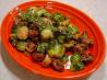 Roasted Brussels Sprouts With Mushrooms