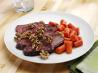 Seared Hanger Steak With Carrots and Walnuts