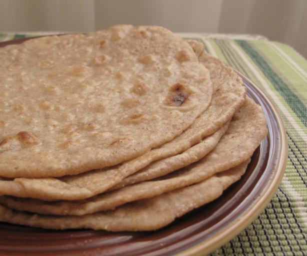 Indian Flat Bread - Chapati. Photo by Ayurveda For Life