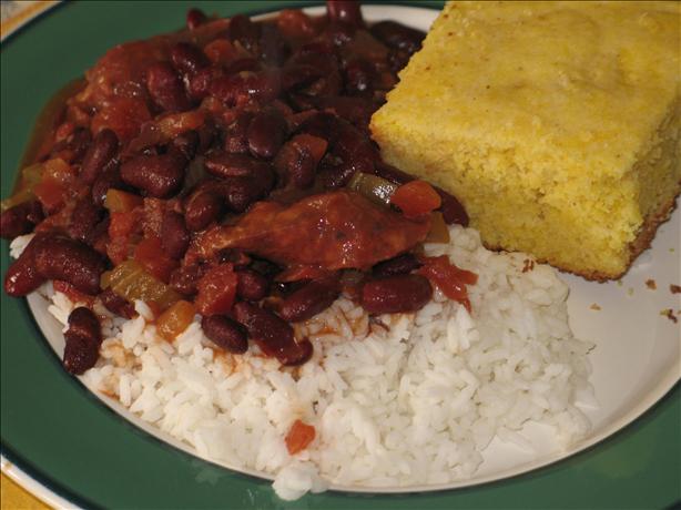 Spicy Red Beans and Rice. Photo by justcallmejulie