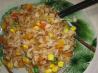 Fried White Rice With Vegetables. Recipe by Emma Pham