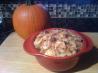 Apple Sauce, Banana and Raisin Bread Pudding. Recipe by Emma Pham
