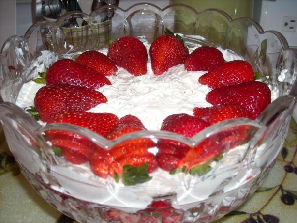 Strawberry Cheesecake Trifle. Photo by mums the word