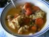 Mushroom Jalapeno Matzo Ball Soup. Photo by Dienia B.