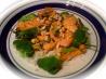 Salmon Stir Fry With Dill and Green Onion. Recipe by Emma Pham