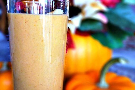 Pumpkin Peach Smoothie. Photo by BakeretteJen