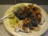 Chicken With Clementine Sauce & Avocado Pasta