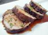 Roasted Pork Tenderloin With Balsamic-Red Currant Sauce. Recipe by Cooking Creation