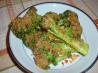 Flash Roasted Boccoli With Spicy Crumbs