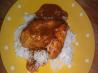 Chicken With Tomato Chocolate Sauce - Mole Style. Recipe by Mia in Germany
