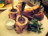 Roasted Bone Marrow With Caramelized White Turnip