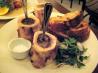 Roasted Bone Marrow With Caramelized White Turnip